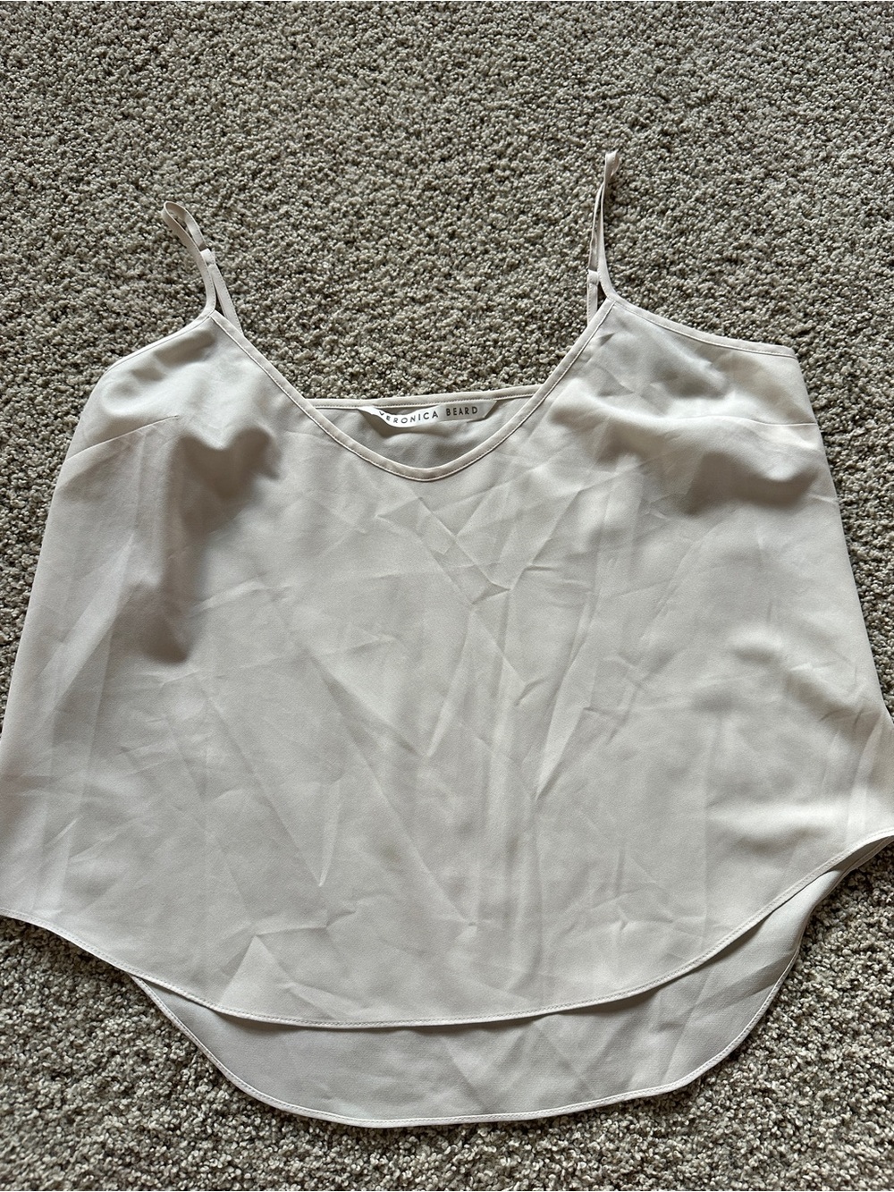Veronica Beard Light Cream Camisole